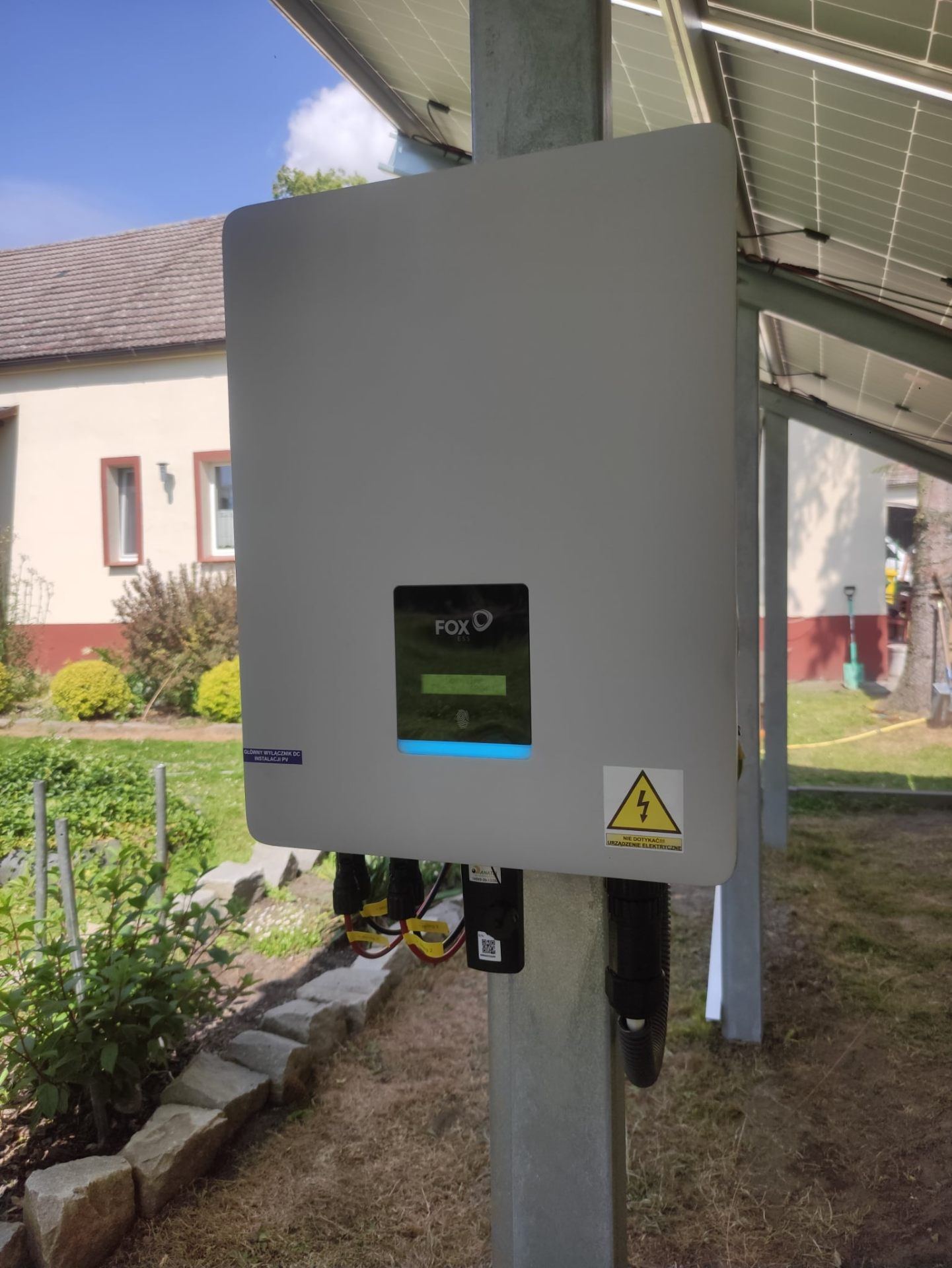 Instalacja PV w Kowalowicach – trudny przekop, skuteczna realizacja – zdjęcie 2