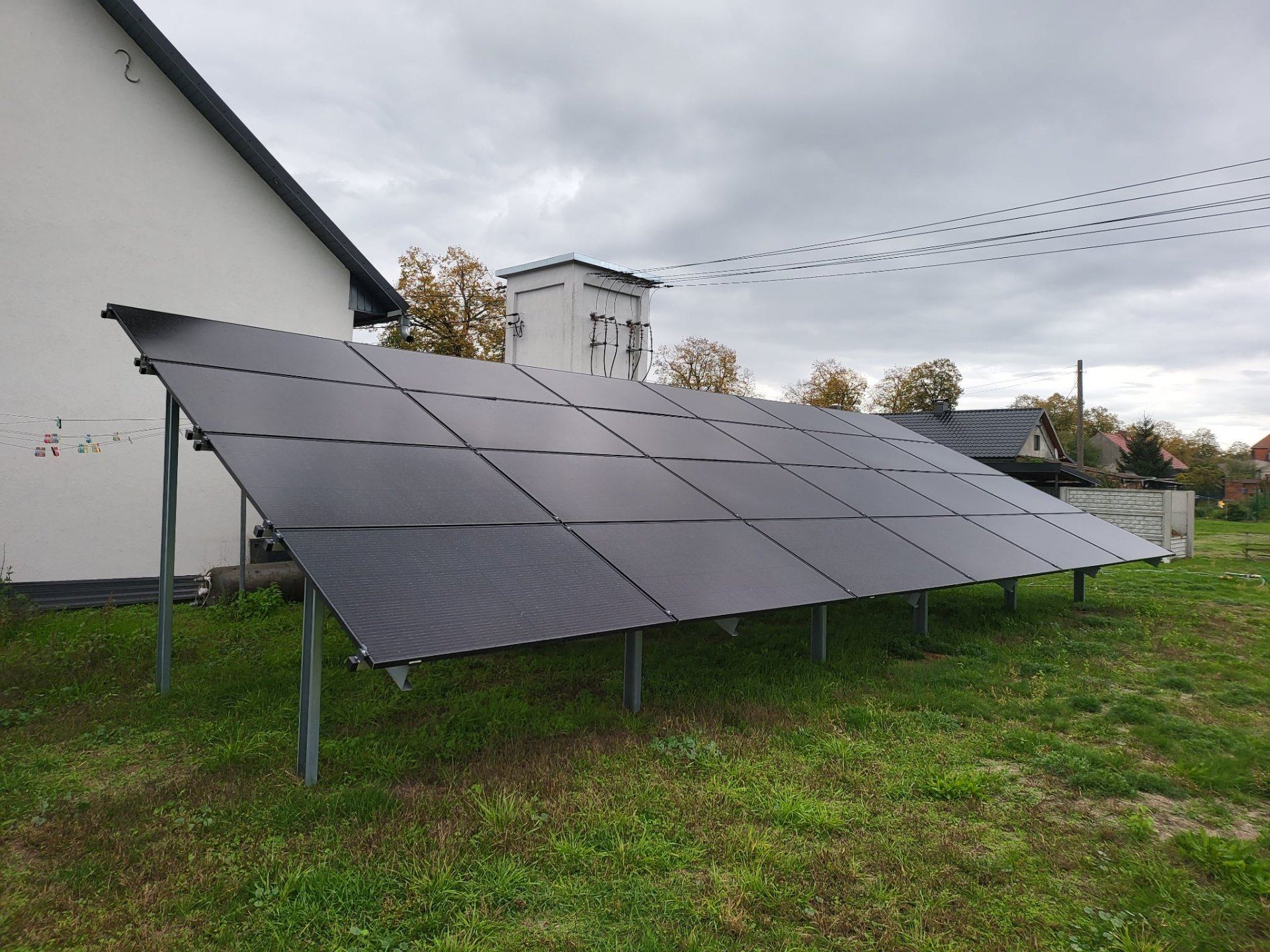 Instalacja fotowoltaiczna na gruncie – Lubnów