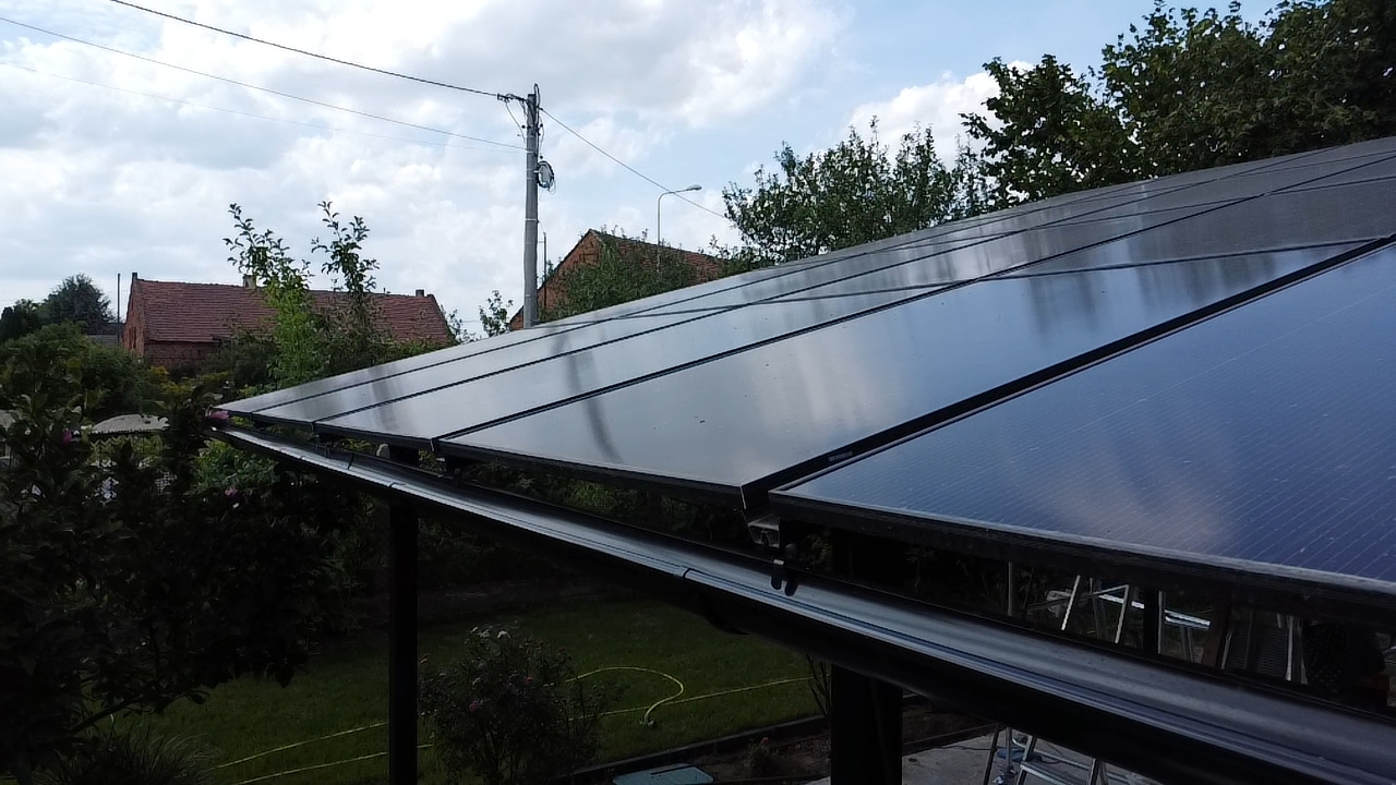Wiata fotowoltaiczna – carport PV – zdjęcie 5