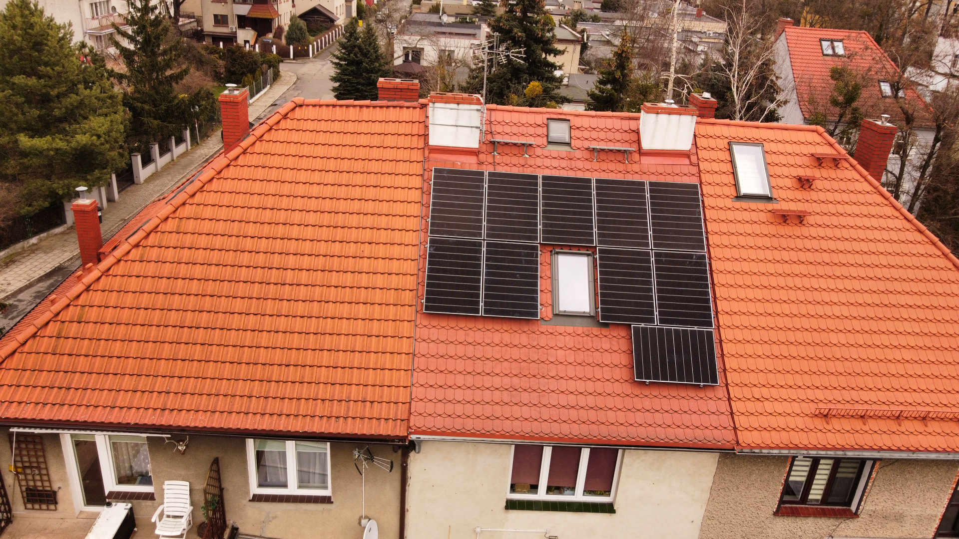 Mała instalacja PV w centrum Wrocławia
