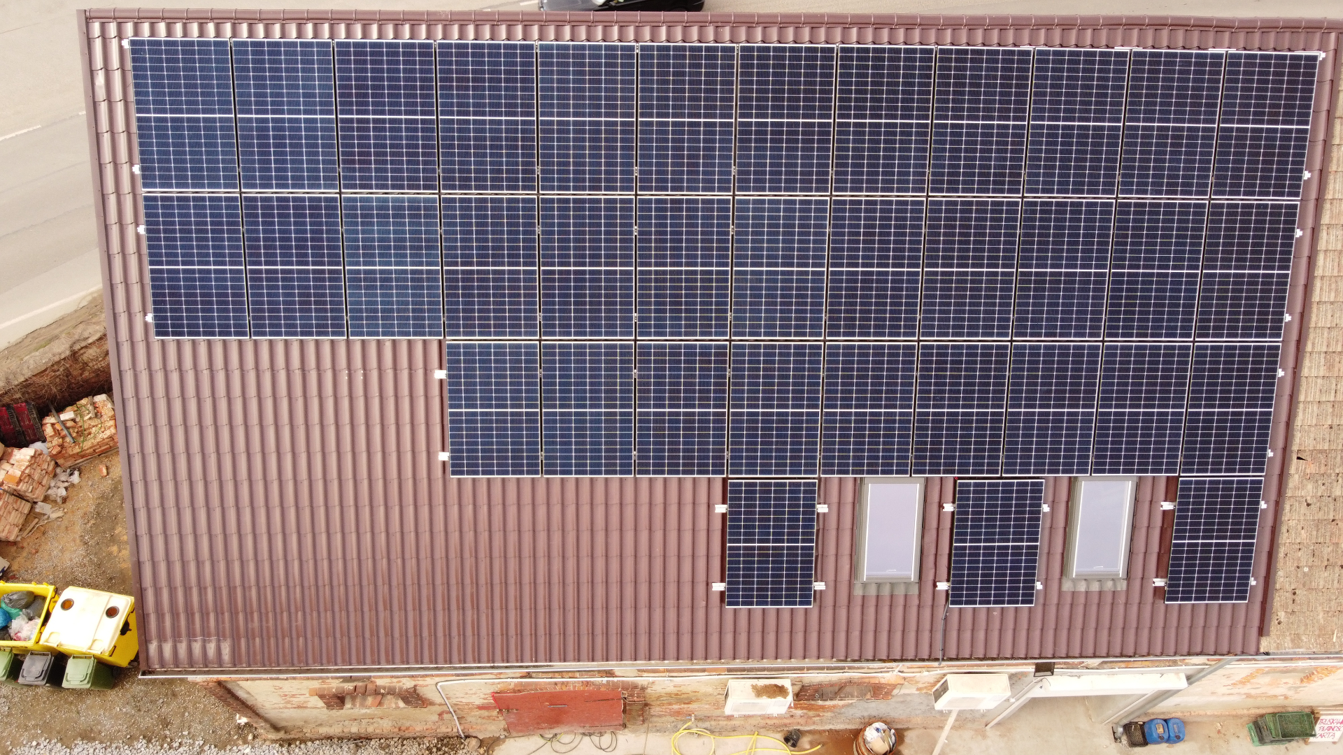 Instalacja dachowa 15 kWp – Wrocław